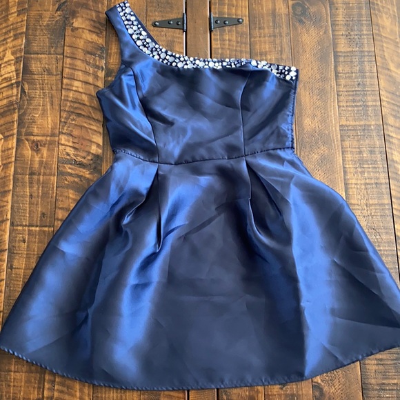 One Shoulder Cocktail Dress - Picture 1 of 4